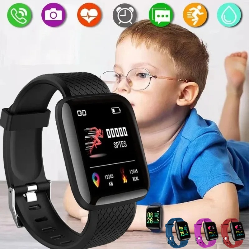Smartwatch Digital Watches For Kid Girl - Akıllı saat Spor Spor Çocuklar Saat