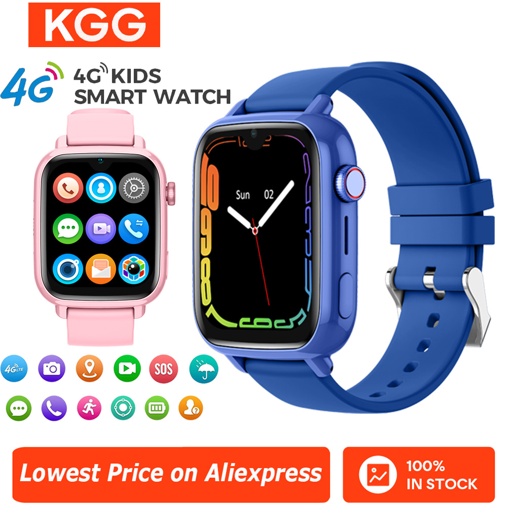 4G akıllı saat Çocuklar Telefo - Smartwatch Watches For Kids With Gps incelemesi ve fiyatı