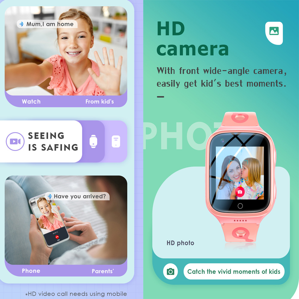 4G akıllı saat çocuklar GPS Wi - Smartwatch Watches For Kids With Gps incelemesi ve fiyatı