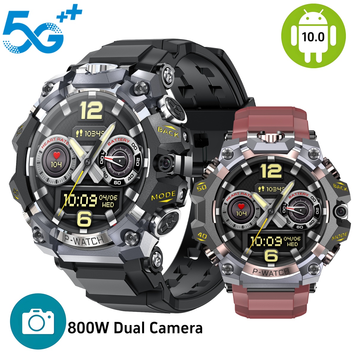 Q668 Akıllı Saat Android 10.0  - Smartwatch Watches Price incelemesi ve fiyatı