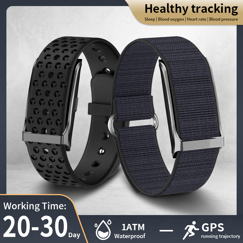 LIGE akıllı saat kalp hızı kan - Smartwatch Watches Price incelemesi ve fiyatı