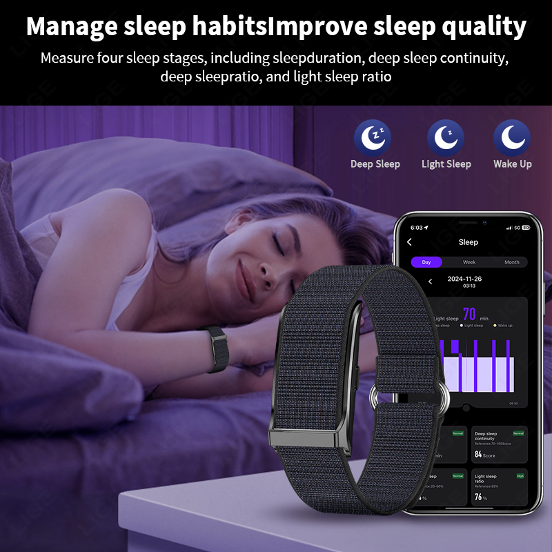 LIGE akıllı saat kalp hızı kan - Smartwatch Watches Price incelemesi ve fiyatı