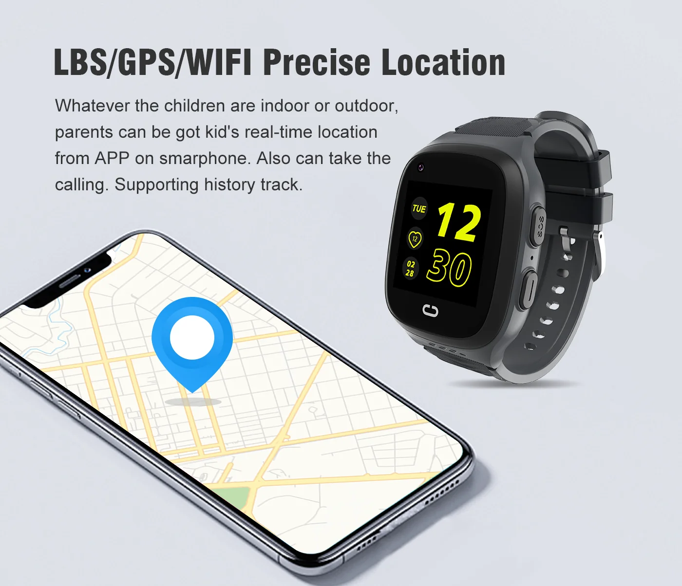 4G Çocuk Akıllı Saati SOS Su G - Smartwatch Watches For Kids With Gps incelemesi ve fiyatı