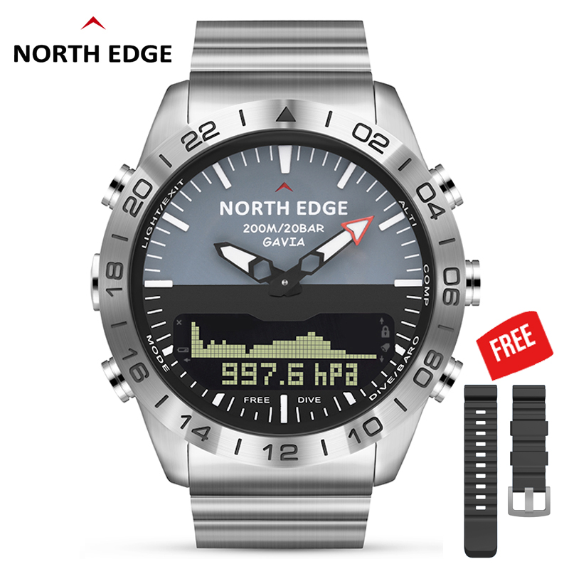 Erkekler Dalış Spor Dijital İz - Altimeter Compass Watch incelemesi ve fiyatı