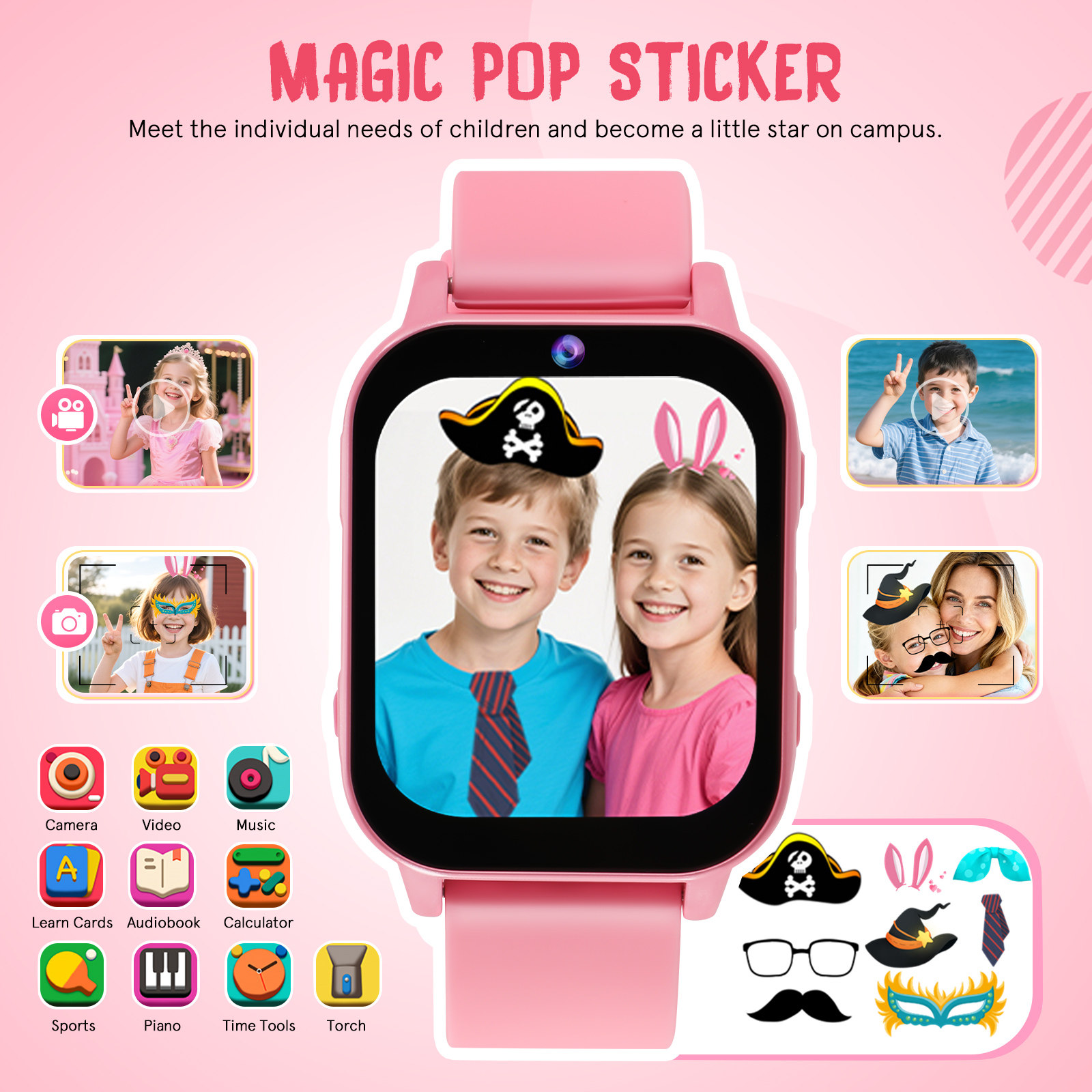Çocuklar İçin Akıllı Saat, Eği - Smartwatch Watches For Kids incelemesi ve fiyatı