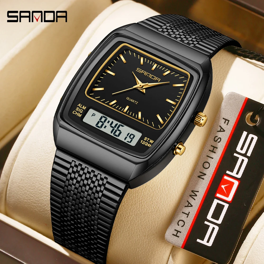 SANDA Erkek Saatleri Su Geçirm - Timex Watches Smartwatch incelemesi ve fiyatı