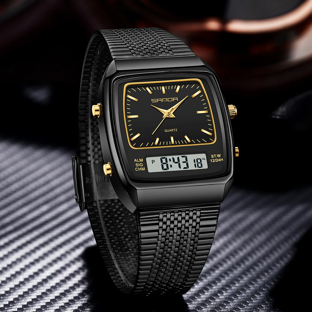 SANDA Erkek Saatleri Su Geçirm - Timex Watches Smartwatch incelemesi ve fiyatı