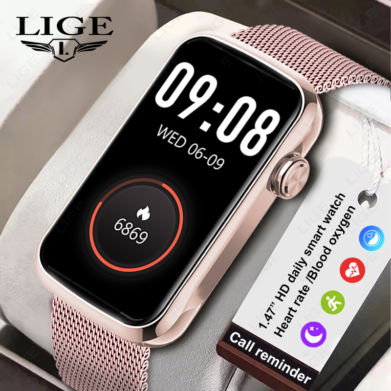 LIGE 1.47'' Akıllı Saat Kadın  - Watches Ladies Smartwatch incelemesi ve fiyatı
