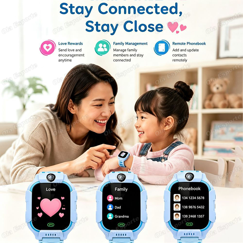 2027 Yeni 2G/5G Çocuk Akıllı S - Smartwatch Watches For Kids With Gps incelemesi ve fiyatı