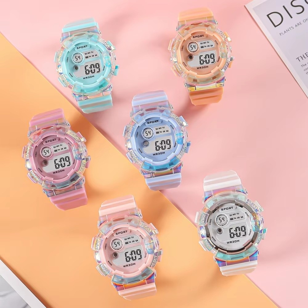 Su Geçirmez, Spor Temalı Çocuk - Smartwatch Digital Watches For Kid Girl incelemesi ve fiyatı